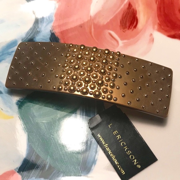 Gorgeous studded L Erickson barrett NWT!